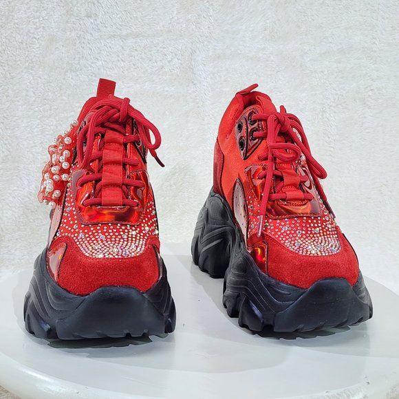 Anthony Wang 02RB Platform Sneaker Wedges - Picture 12 of 12